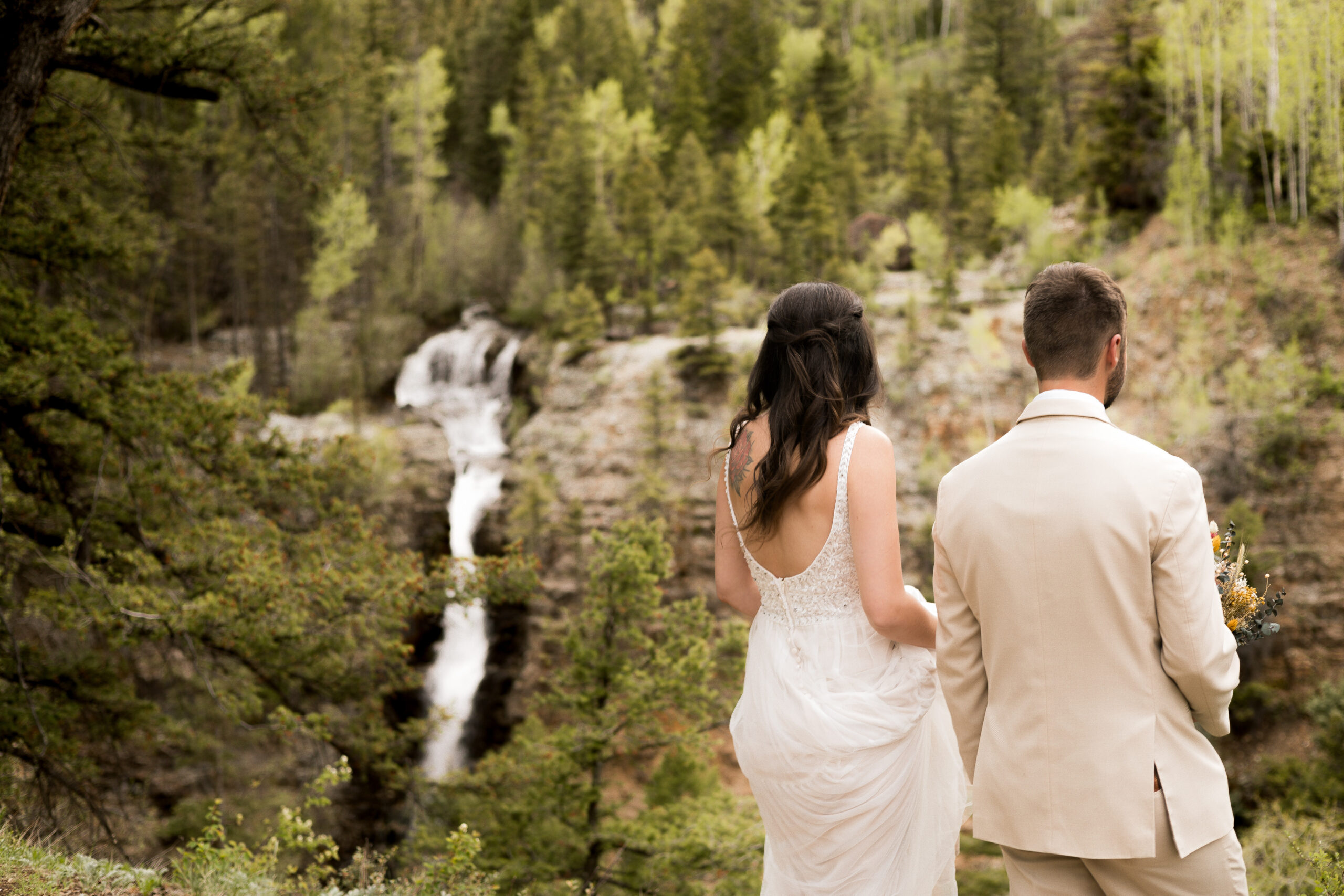 Mystic falls Telluride CO Elopement
