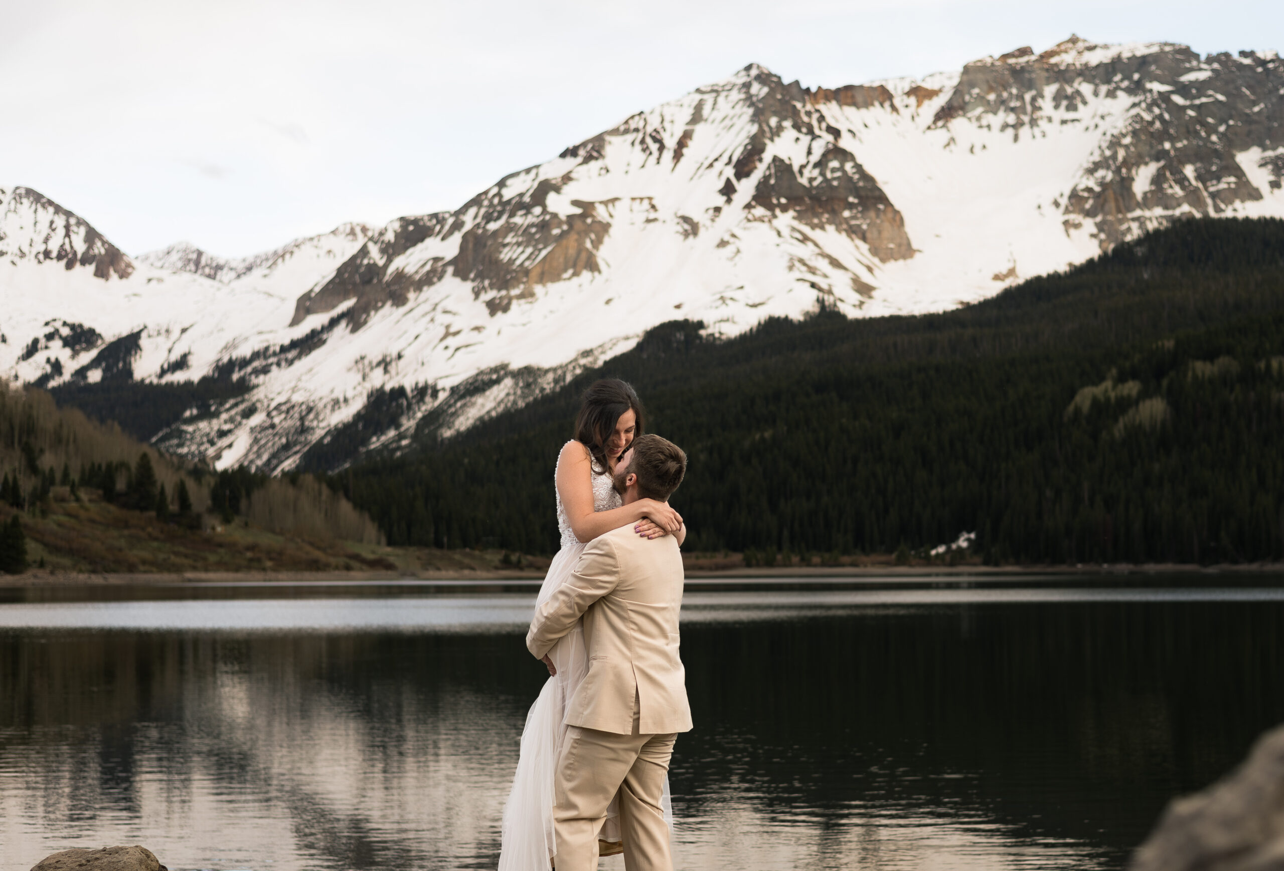 Trout Lake elopement in Telluride CO
