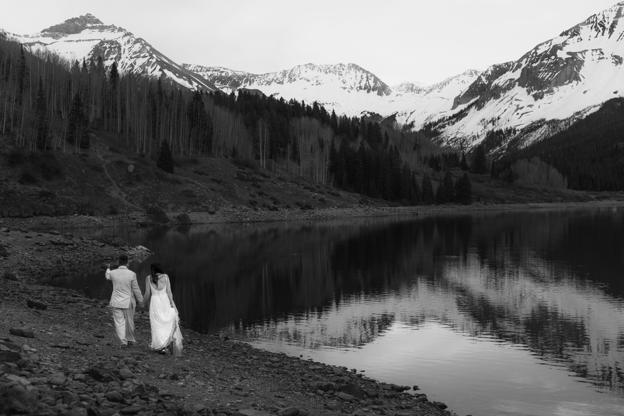 eloping in the CO mountains