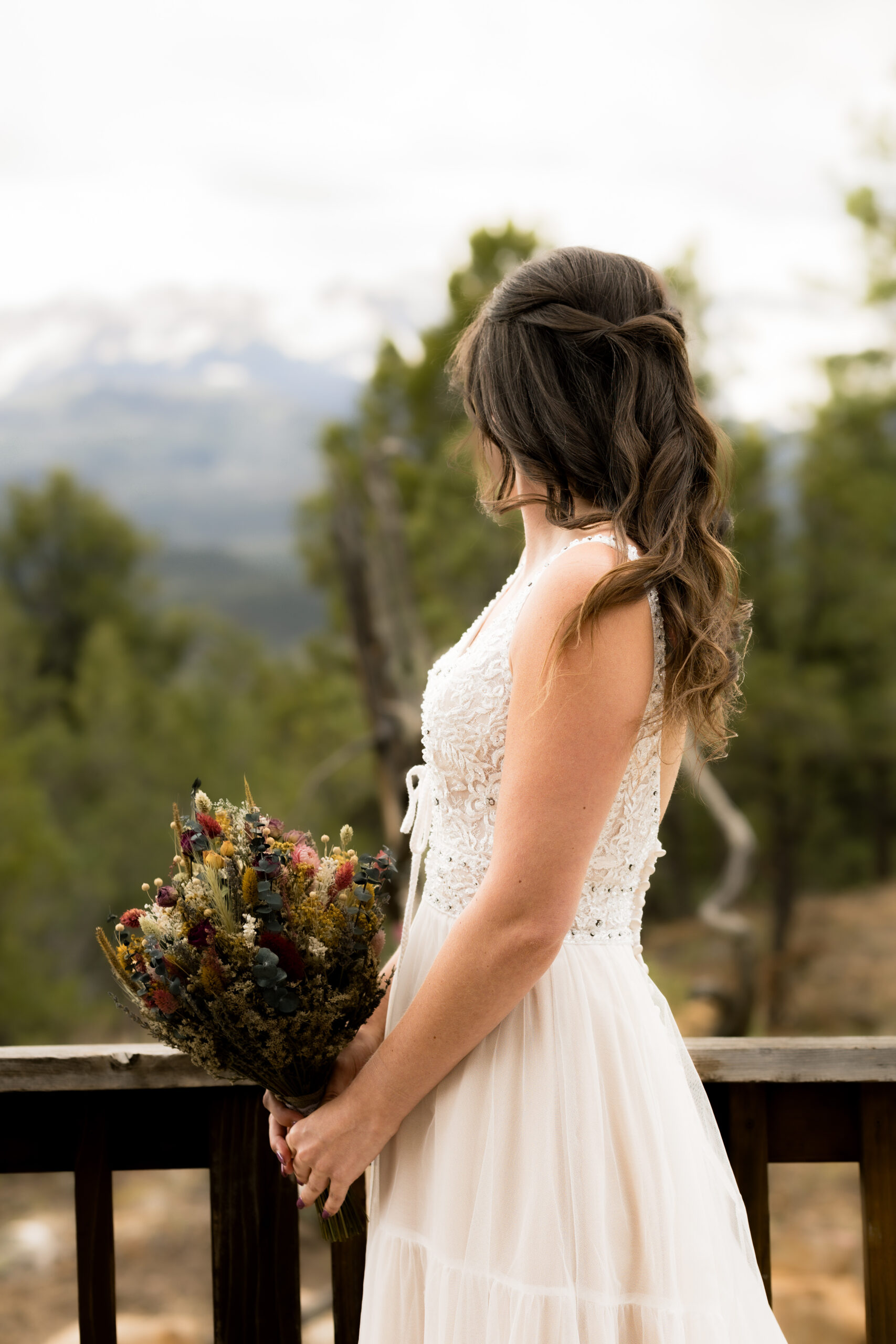 colorado elopement bouquet
